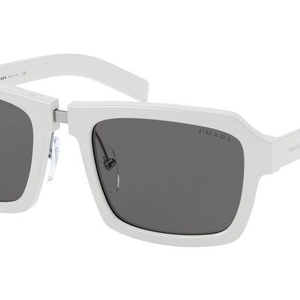 Prada PR09XS Pillow Sunglasses  4AO5S0-White 53-145-21 - Color Map White
