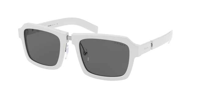 Prada PR09XS Pillow Sunglasses  4AO5S0-White 53-145-21 - Color Map White
