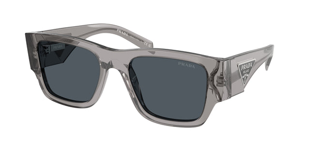 Prada PR10ZS Pillow Sunglasses  16Z70B-Transparent Asphalt 54-140-20 - Color Map Grey