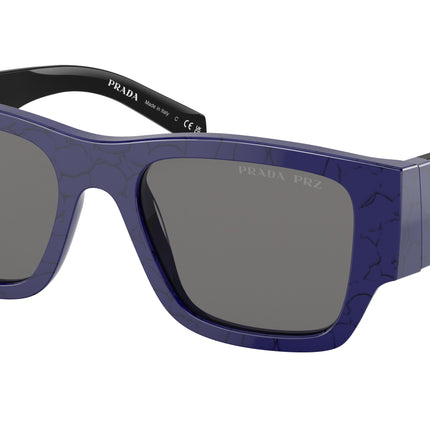 Prada PR10ZS Pillow Sunglasses  18D5Z1-Baltic Marble 54-140-20 - Color Map Blue