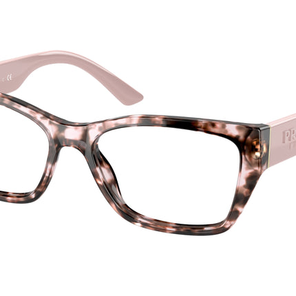 Prada PR11YV Irregular Eyeglasses  ROJ1O1-Orchid Tortoise 54-140-16 - Color Map Tortoise
