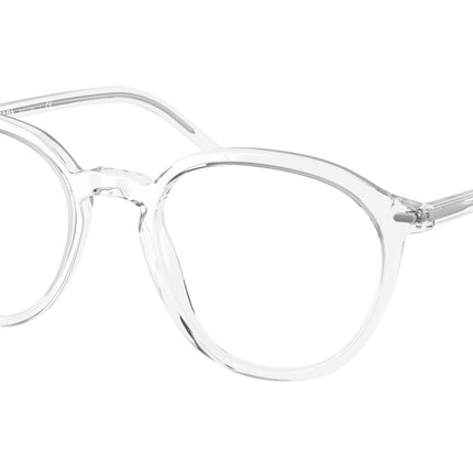 Prada PR12YV Phantos Eyeglasses  2AZ1O1-Crystal 51-145-20 - Color Map Transparent