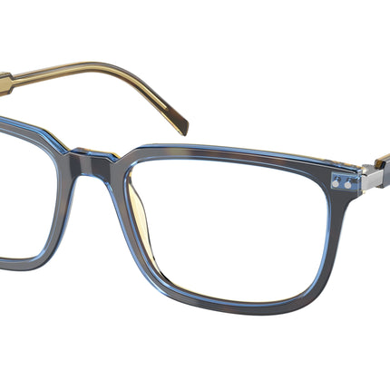 Prada PR13YV Rectangle Eyeglasses  ZXH1O1-Denim Tortoise 55-140-19 - Color Map Tortoise