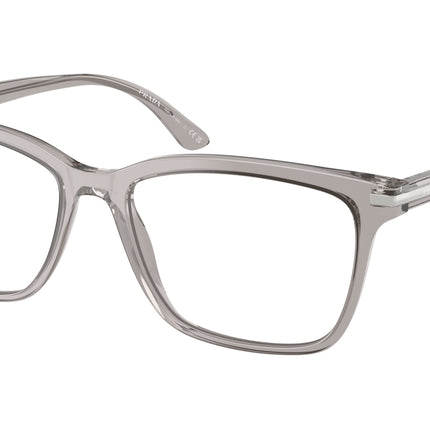 Prada PR14WV Rectangle Eyeglasses  10J1O1-Hematite 56-150-18 - Color Map Grey