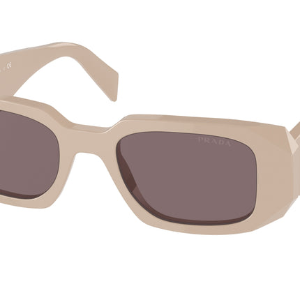 Prada PR17WS Rectangle Sunglasses  VYJ6X1-Powder 49-145-20 - Color Map Pink