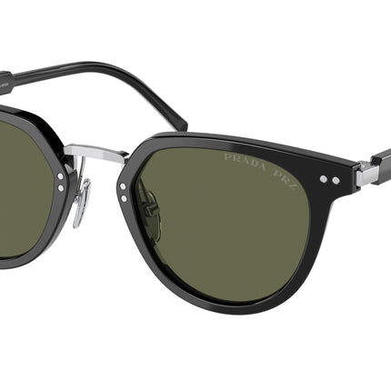 Prada PR17YS Phantos Sunglasses  1AB03R-Black 49-140-22 - Color Map Black