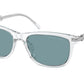 Prada PR18YS Pillow Sunglasses  2AZ04D-Transparent 54-140-18 - Color Map Transparent