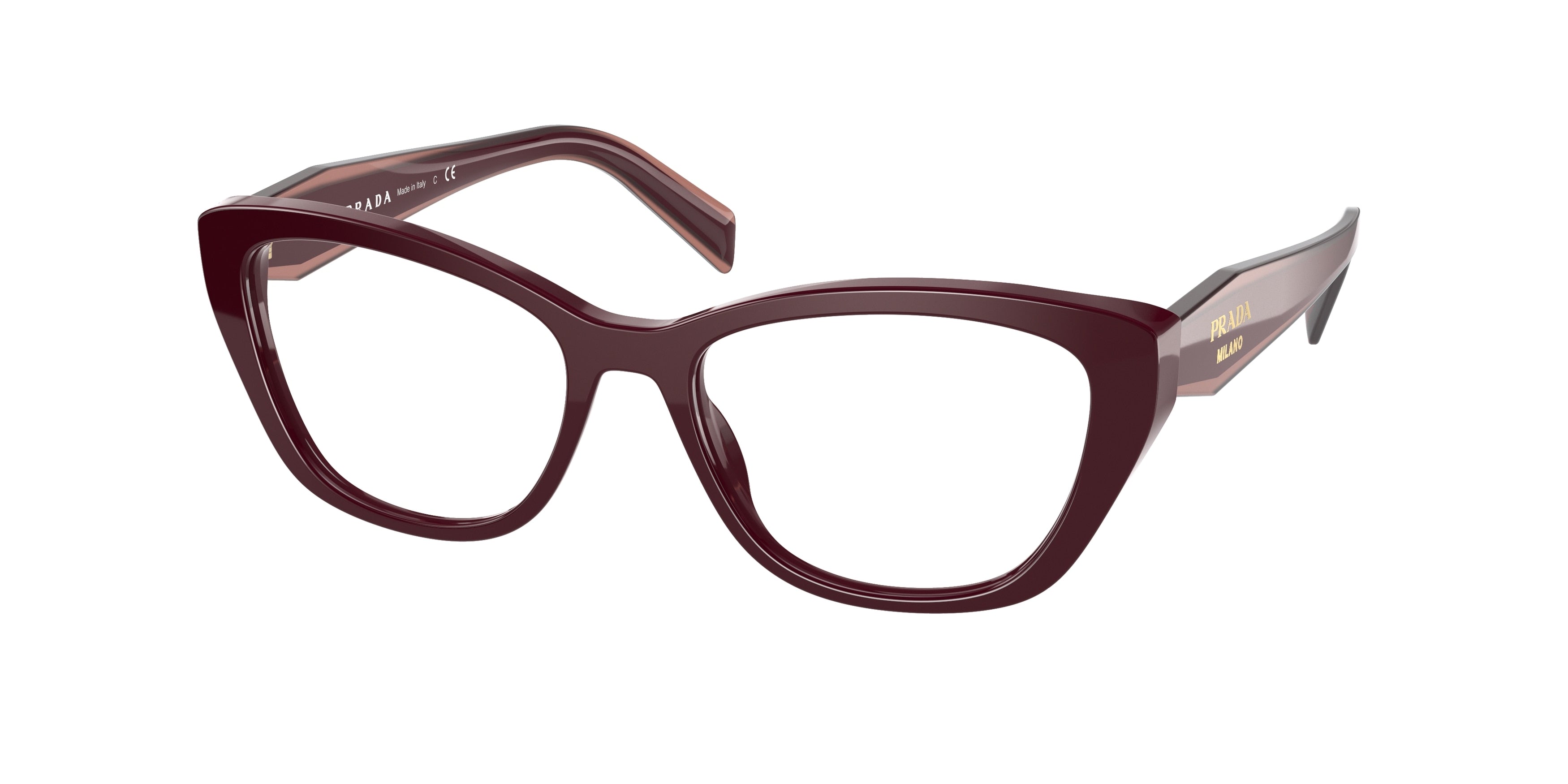 Prada cat eye frames hot sale