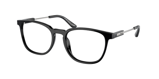 Prada PR19ZVF Pillow Eyeglasses  1AB1O1-Black 54-140-18 - Color Map Black
