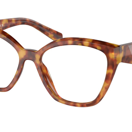 Prada PR20ZV Irregular Eyeglasses  10L1O1-Brown/Havana 54-145-17 - Color Map Brown
