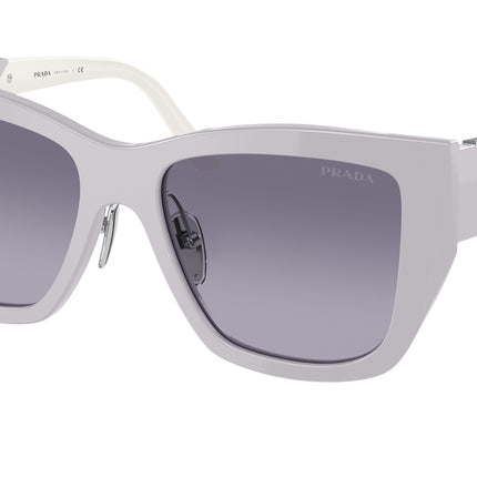 Prada PR21YS Square Sunglasses  07Z08I-Wisteria 54-140-18 - Color Map Blue