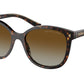 Prada PR22ZSF Square Sunglasses  2AU6E1-Tortoise 55-145-16 - Color Map Tortoise