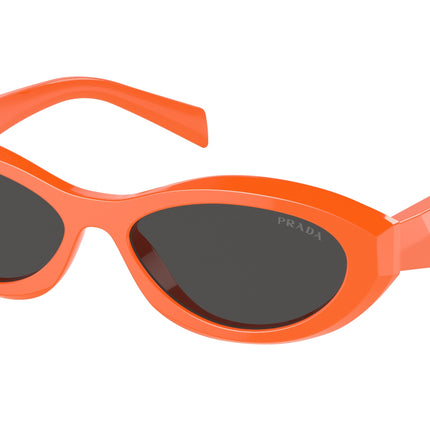 Prada PR26ZS Irregular Sunglasses  12L08Z-Orange 55-145-16 - Color Map Orange