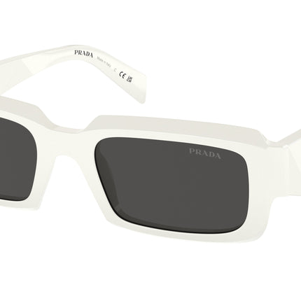 Prada PR27ZS Irregular Sunglasses  17K08Z-White 54-145-21 - Color Map White