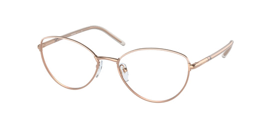 Prada PR62WV Butterfly Eyeglasses  05R1O1-Powder/Pink Gold 55-140-17 - Color Map Grey