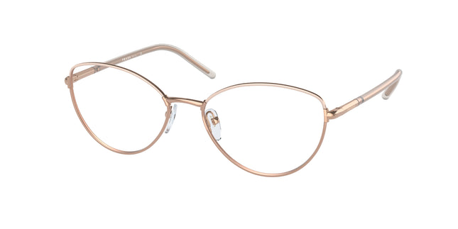 Prada PR62WV Butterfly Eyeglasses  05R1O1-Powder/Pink Gold 55-140-17 - Color Map Grey