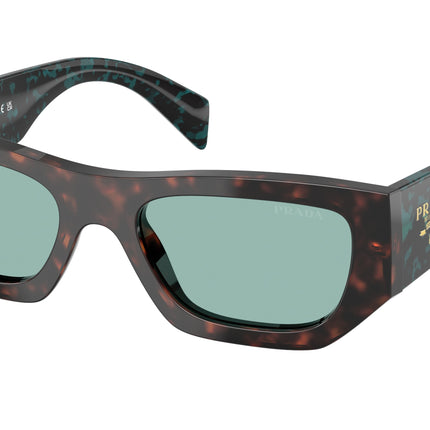 Prada PRA01S Pillow Sunglasses  18Z40K-Root Tortoise 53-145-20 - Color Map Tortoise