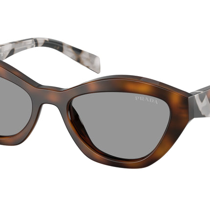 Prada PRA02S Butterfly Sunglasses  20D50Q-Juniper Tortoise 52-140-19 - Color Map Tortoise