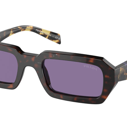 Prada PRA12SF Irregular Sunglasses  17N50B-Havana 54-140-19 - Color Map Tortoise