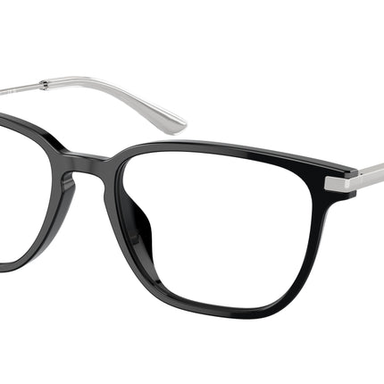 Prada PRA12VD Pillow Eyeglasses  1AB1O1-Black 54-145-18 - Color Map Black