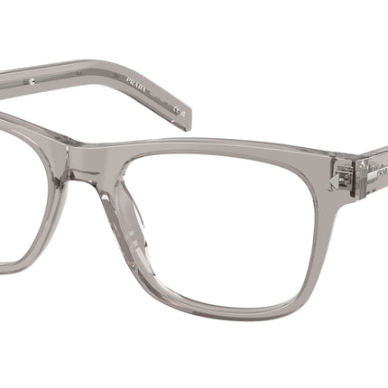 Prada PRA13V Pillow Eyeglasses  10J1O1-Hematite 54-150-19 - Color Map Grey