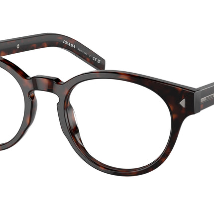 Prada PRA14VF Phantos Eyeglasses  17N1O1-Radica Tortoise 52-150-20 - Color Map Tortoise