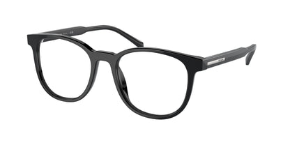 Prada PRA15VF Phantos Eyeglasses  16K1O1-Black 54-145-18 - Color Map Black