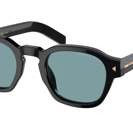 Prada PRA16S Phantos Sunglasses  16K04D-Black 52-150-24 - Color Map Black