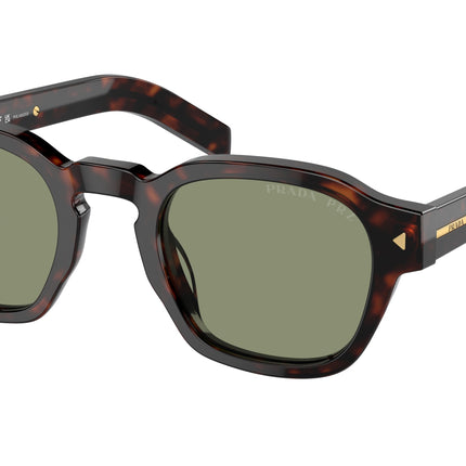 Prada PRA16S Phantos Sunglasses  17N20G-Radica Tortoise 52-150-24 - Color Map Tortoise