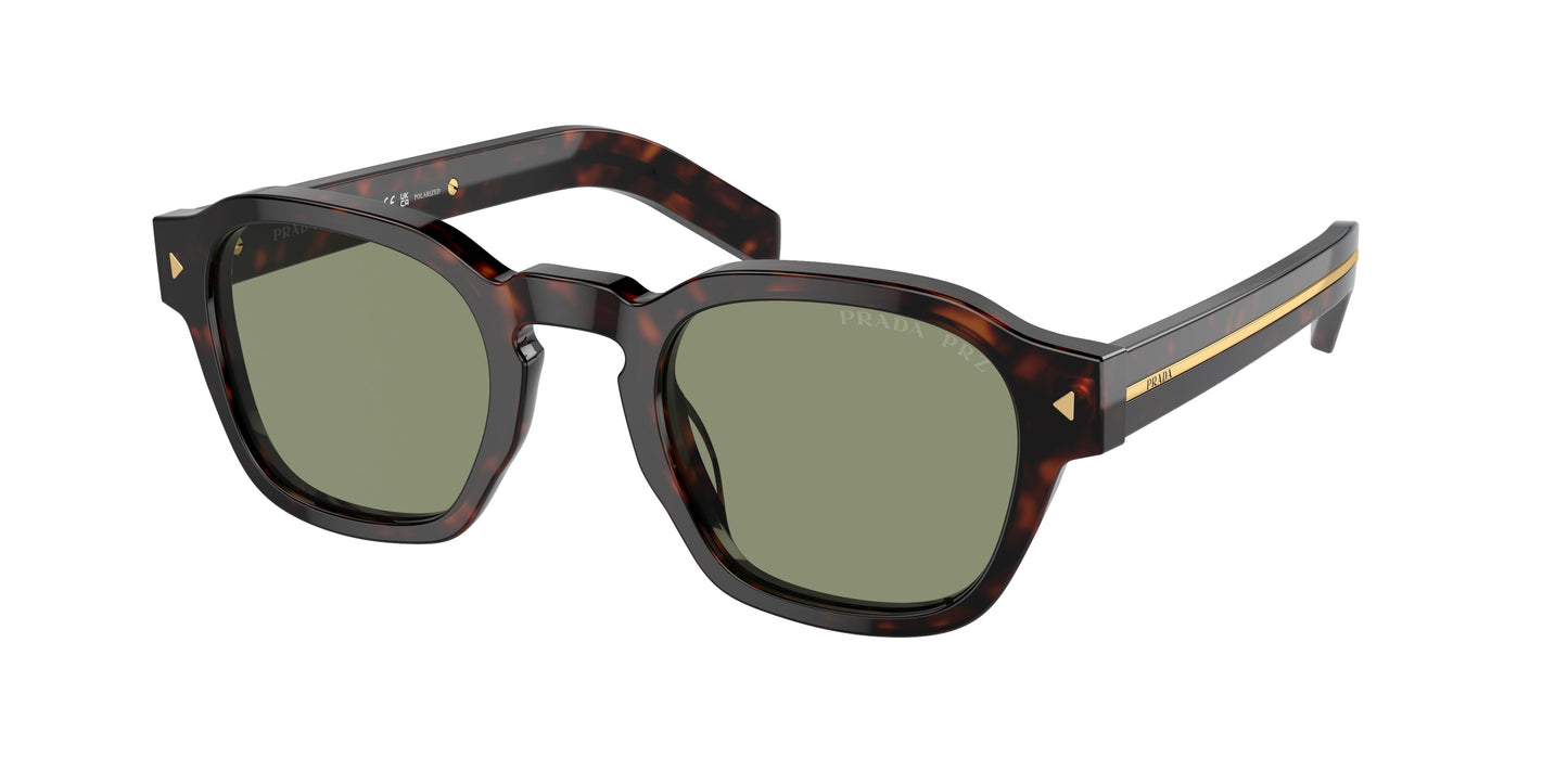 Prada PRA16S Phantos Sunglasses  17N20G-Radica Tortoise 52-150-24 - Color Map Tortoise