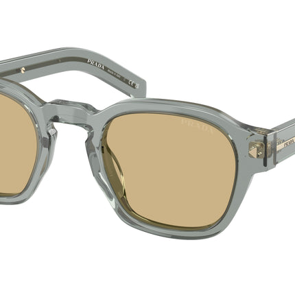 Prada PRA16S Phantos Sunglasses  21J70R-Transparent Fog 49-145-24 - Color Map Grey