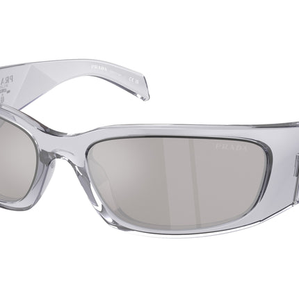 Prada PRA19S Butterfly Sunglasses  12R2B0-Transparent Grey 60-120-18 - Color Map Grey