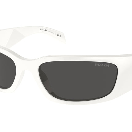 Prada PRA19S Butterfly Sunglasses  1425S0-Talc 60-120-18 - Color Map White