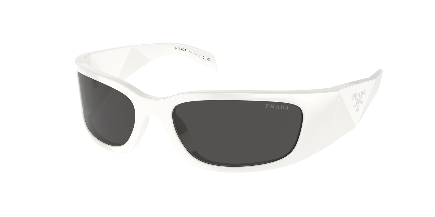 Prada PRA19S Butterfly Sunglasses  1425S0-Talc 60-120-18 - Color Map White