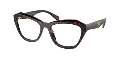 Prada PRA20V Butterfly Eyeglasses  17N1O1-Root Tortoise 54-135-18 - Color Map Tortoise