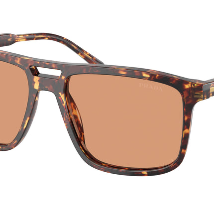 Prada PRA22SF Rectangle Sunglasses  14O07V-Magma Tortoise 58-145-16 - Color Map Tortoise