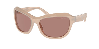 Prada PRA27S Butterfly Sunglasses  19R10D-Opal Natural 62-130-17 - Color Map Beige