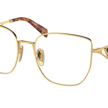 Prada PRA54VD Butterfly Eyeglasses  5AK1O1-Gold 55-140-18 - Color Map Gold