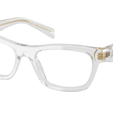 Prada PRB01V Butterfly Eyeglasses  12R1O1-Poppy Tortoise/Bordeaux 54-145-19 - Color Map Tortoise