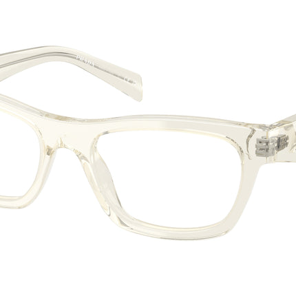 Prada PRB01V Butterfly Eyeglasses  19X1O1-Pale Gold Plated 54-145-19 - Color Map Gold