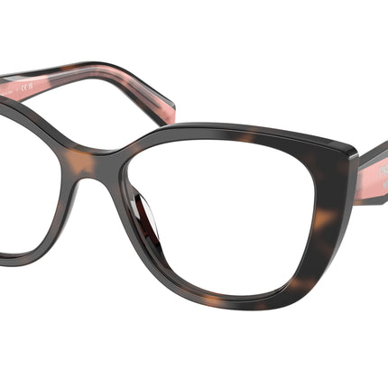 Prada PRB04VF Cat Eye Eyeglasses  23A1O1-Mauve Tortoise 55-140-16 - Color Map Tortoise