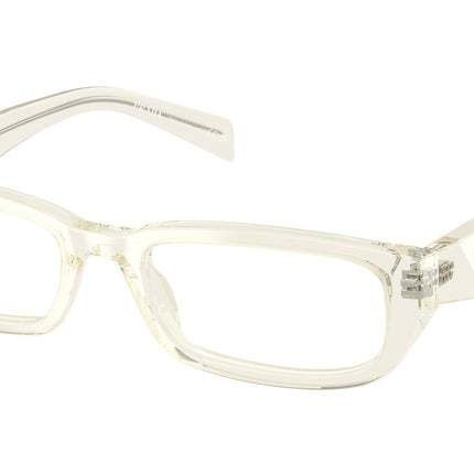 Prada PRB05V Rectangle Eyeglasses  19X1O1-Root/Black 54-145-19 - Color Map Tortoise