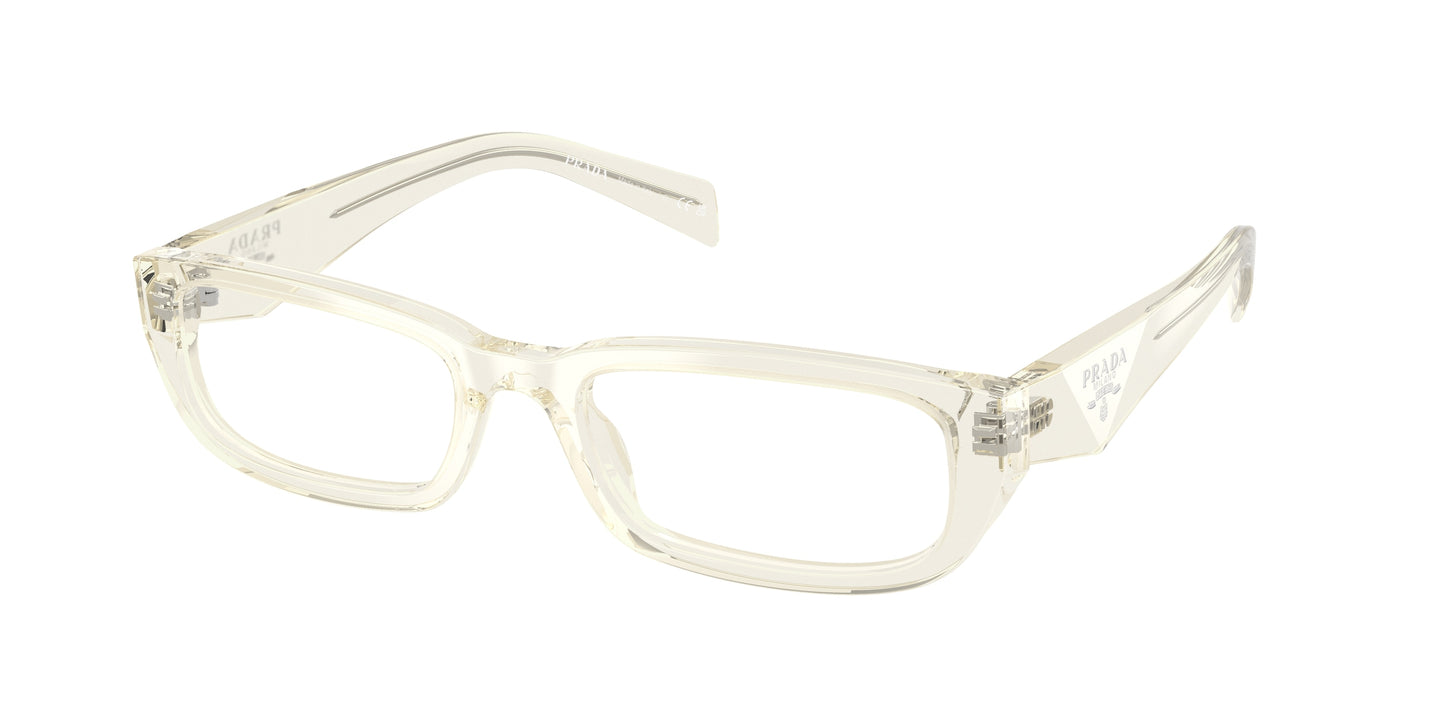 Prada PRB05V Rectangle Eyeglasses  19X1O1-Root/Black 54-145-19 - Color Map Tortoise