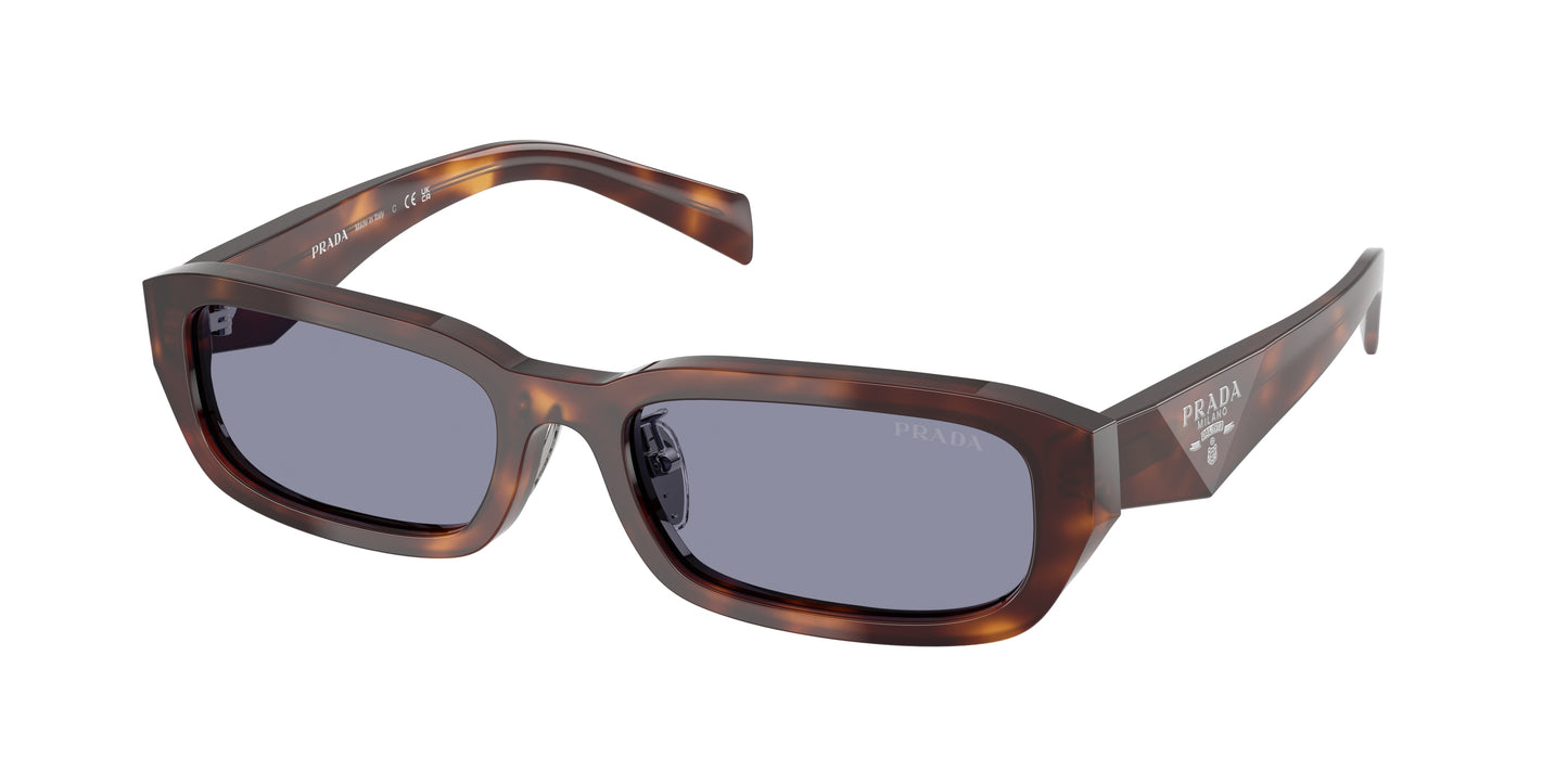 Prada PRB06SF Rectangle Sunglasses  15W03N-Classic Tortoise 55-145-18 - Color Map Tortoise
