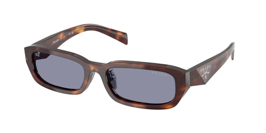 Prada PRB06SF Rectangle Sunglasses  15W03N-Classic Tortoise 55-145-18 - Color Map Tortoise