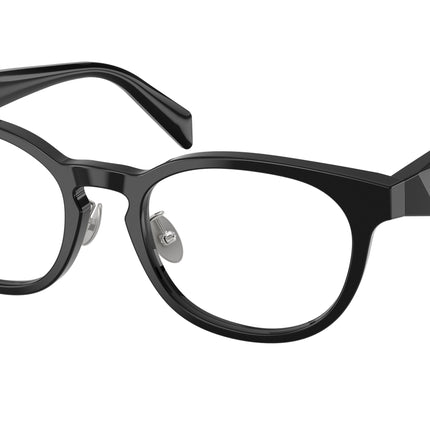 Prada PRB06VD Phantos Eyeglasses  16K1O1-Black 52-145-20 - Color Map Black