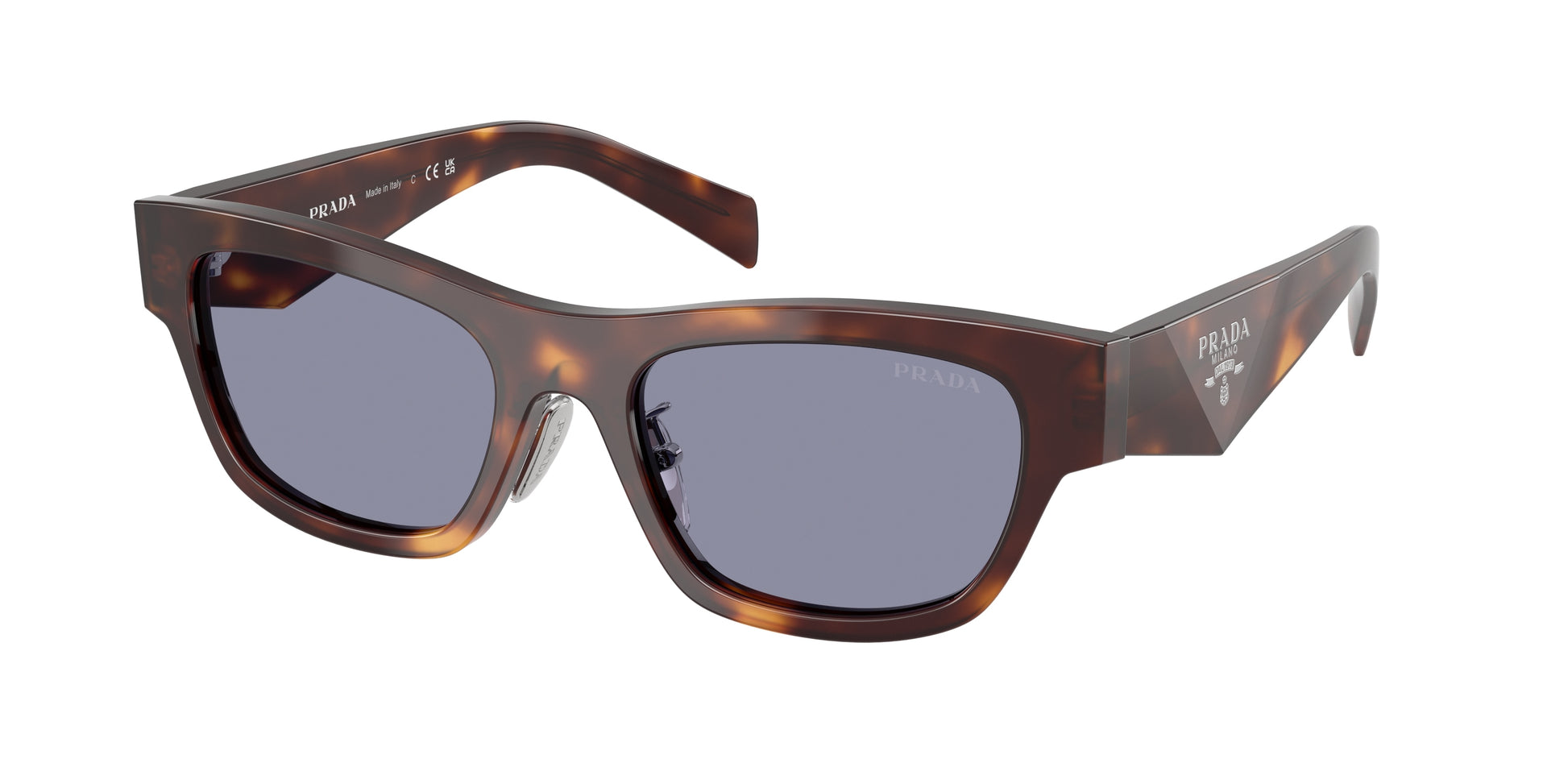 Prada PRB09SF Butterfly Sunglasses  15W03N-Classic Tortoise 53-145-19 - Color Map Tortoise