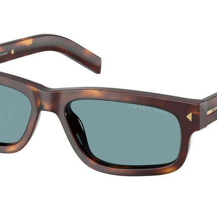 Prada PRB11S Rectangle Sunglasses  15W04D-Classic Tortoise 57-145-17 - Color Map Tortoise