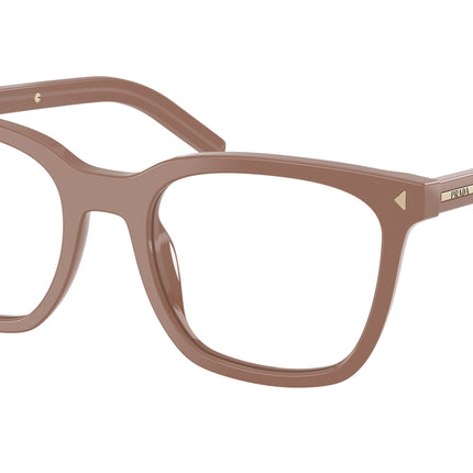 Prada PRB11VF Pillow Eyeglasses  28D1O1-Pecan 53-145-19 - Color Map Brown