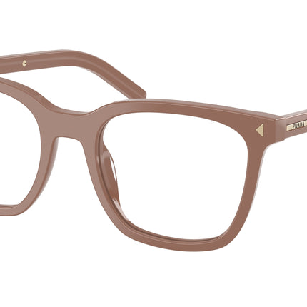 Prada PRB11V Pillow Eyeglasses  28D1O1-Pecan 52-145-20 - Color Map Brown